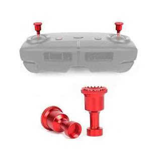 2 PCS Sunnylife AIR-YG9101 For DJI Mavic Mini / Mavic 2 / Mavic Air  Aluminum Alloy Joystick Thumb Rocker(Red)