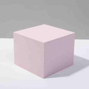 8 PCS Geometric Cube Photo Props Decorative Ornaments Photography Platform, Colour: Large Light Pink Rectangular