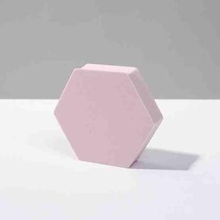 8 PCS Geometric Cube Photo Props Decorative Ornaments Photography Platform, Colour: Small Light Pink Hexagon