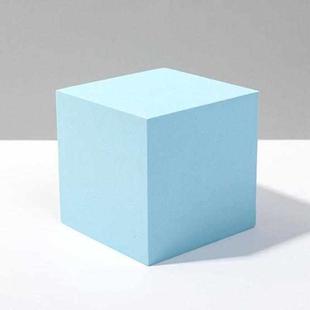 8 PCS Geometric Cube Photo Props Decorative Ornaments Photography Platform, Colour: Large Light Blue Square