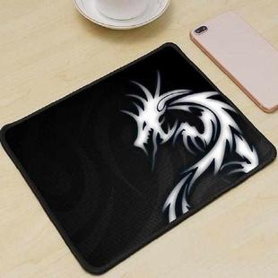 8 PCS Thickened And Enlarged Cartoon Mouse Pad Computer Desk Mat, Size: 26 x 21cm(White Dragon)
