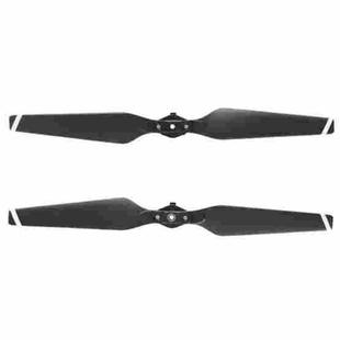 Sunnylife MV-8330F2 2 Pairs Low Noise Foldable Quick-Release Propellers for DJI Mavic Pro(White Stripe)