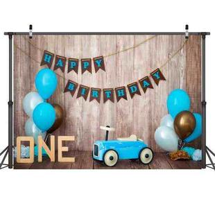 2.1m x 1.5m One Year Old Birthday Photography Background Cloth Birthday Party Decoration Photo Background(581)