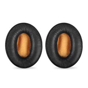1 Pairs 001 Headphone Protective Sleeve Headphone Earmuffs For Sennheiser, Colour: Black Little Sheepskin