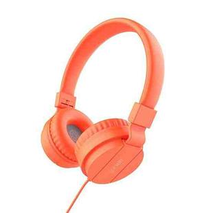 Gorsun GS-778 Mobile Phone Music Headset Wired Laptop Children Headphones(Orange)