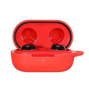10 PCS GS090 Wireless Headset Silicone Cover Anti-Lost Dust-Proof Anti-Fall All-Inclusive Protective Cover For Boat Airdopes 441(Red)