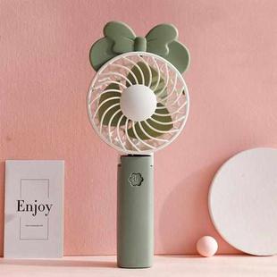 2 PCS USB Charging Handheld Mini Fan Portable Hand Small Fan(XH01 Green)