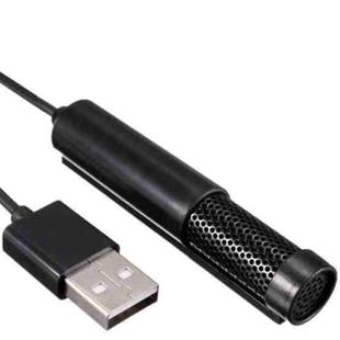 2 PCS SF-555 Computer Recording K Song Microphone Portable Mini USB Microphone, Cable Length: 0.5m(Black)