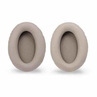 2 PCS Headset Comfortable Sponge Cover For Sony WH-1000xm2/xm3/xm4, Colour: (1000XM3)Champagne Gold Protein With Card Buckle