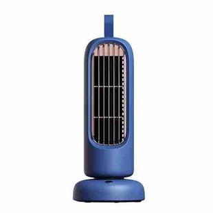 JRC Office Mini Small Electric Fan Three-Speed Wind Force Stereo Air Desktop USB Fan(Royal Blue)