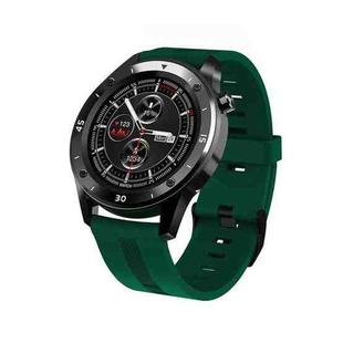 F22 1.3 Inch Touch Screen Smart Bracelet Silicone Table Heart Rate Steam Sleep Watch(Green)