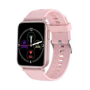 T10 Pro 1.65 Inch Smart Bracelet Heart Rate Blood Pressure Oxygen Body Temperature Monitoring Dial Watch(Pink)