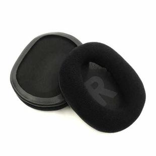 For Logitech GPROX 1pair Headphone Sponge Protective Case(Black Flannel)