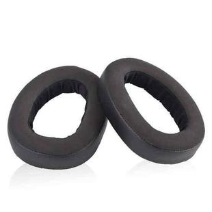1 Pair Headset Sponge Cover Earmuffs For Sennheiser GSP600 / GSP670 / GSP500 / GSP550 / GSA60(Black)