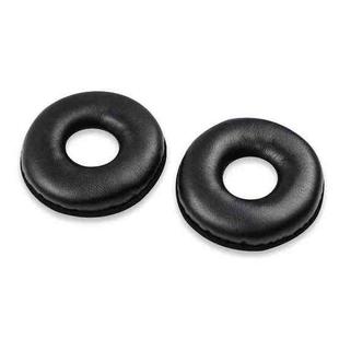 2 PCS Headset Sponge Cover Earmuffs For Logitech H390(Black)