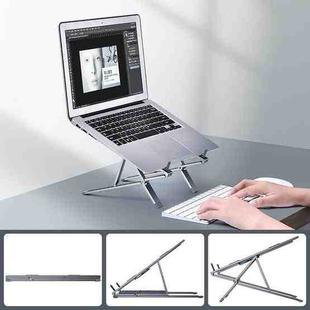 Oatsbasf Z02 Laptop Increasing Cooling Bracket Aluminum Alloy Desktop Adjustable Bracket(Gray)