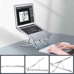 Oatsbasf Z02 Laptop Increasing Cooling Bracket Aluminum Alloy Desktop Adjustable Bracket(Silver)