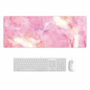 300x700x3mm Marbling Wear-Resistant Rubber Mouse Pad(Fresh Girl Heart Marble)