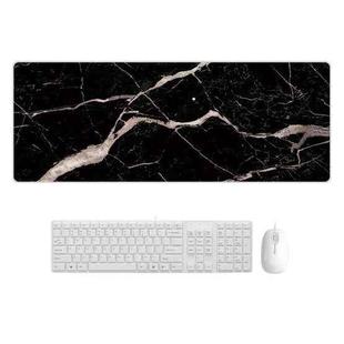 300x700x4mm Marbling Wear-Resistant Rubber Mouse Pad(Stone Tile Marble)