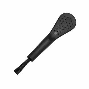 100 PCS ZX-008 Plastic Mini Brush Mobile Phone Screen Mosquito Killer Lamp Humidifier Keyboard Cleaning Brush(Black Handle Black Hair)