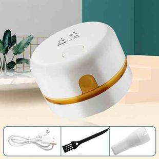 Desktop Vacuum Cleaner Eraser Keyboard Cleaner USB Child Automatic Dust Removal Machine(White)