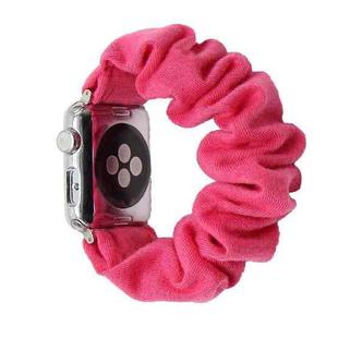 Pure Color Hair Band Watch Band for Apple Watch Series  7  45mm / & 6 & SE & 5 & 4 44mm /3 & 2 & 1 42mm(Q&N-SWB-41)