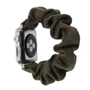 Pure Color Hair Band Watch Band for Apple Watch Series  7  45mm / & 6 & SE & 5 & 4 44mm /3 & 2 & 1 42mm(Q&N-SWB-46)