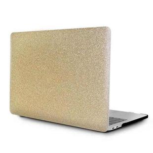 For MacBook Air 13 A1369 / A1466 Plane PC Laptop Protective Case (Flash Golden)