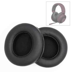 1 Pair Thicken Sponge Headset Set 90mm Earmuffs For Kraken 7.1 V2 Pro(Black)