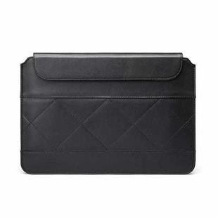 Microfiber Leather Thin And Light Notebook Liner Bag Computer Bag, Applicable Model: 13-14 inch(Black)