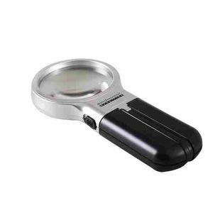 Th7006 Multi-Function Folding Magnifying Mirror With LED Lamp Hold Bracket Two-Purpose Reading Repair Acrylic 3 Times Magnifier