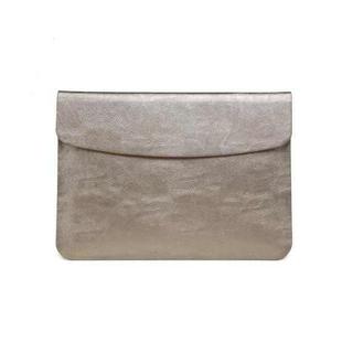 Horizontal Litchi Texture Laptop Bag Liner Bag For MacBook  11 Inch A1370 / 1465(Liner Bag Golden)