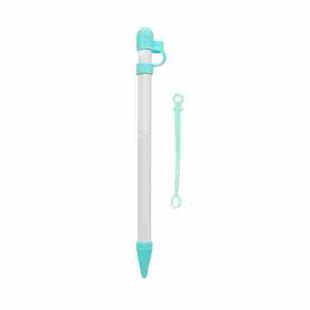 2 PCS 3 In 1 Anti-lost Pen Cap + Anti-lost Conversion Cable + Pen Tip Protective Case Set For Apple Pencil(Night Blue)
