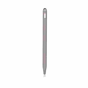 5 PCS Stylus Silicone Protective Case For Apple Pencil 2(Gray)