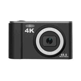 DC303A 2.8-Inch 4K 16X Zoom HD Digital Camera Mini Children Photography Camera EU Plug(Black)