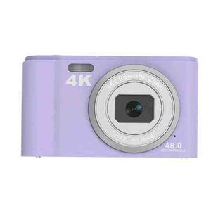 DC303A 2.8-Inch 4K 16X Zoom HD Digital Camera Mini Children Photography Camera UK Plug(Purple Blue)