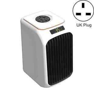 Quiet Fast Heating Household Mini Energy-saving Ceramic Heater, Plug Type:UK Plug(White)
