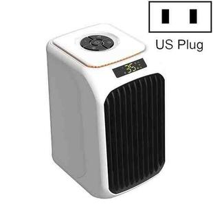 Quiet Fast Heating Household Mini Energy-saving Ceramic Heater, Plug Type:US Plug(White)