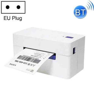 QIRUI 104mm Express Order Printer Thermal Self-adhesive Label Printer, Style:QR-488BT(EU Plug)