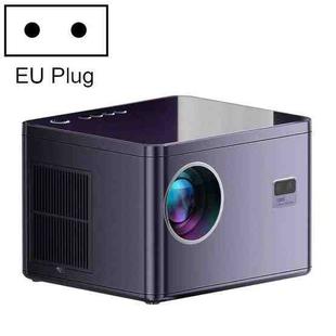 K1 1080P HD Motorized Focus Projector Home 5G Dual-Band WiFi Wireless Projector(EU Plug)
