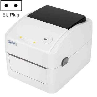 Xprinter XP-420B 108mm Express Order Printer Thermal Label Printer, Style:USB+LAN Port(EU Plug)