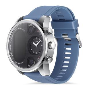 T3 Dual Display Smart Watch For Men IP68 Waterproof Fitness Bracelet 15 Days Standby Business Smartwatch Activity Tracker(Blue)