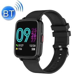 I68 Song Playback Lasting Battery Life Bluetooth Call Smart Bracelet, Colour: Black Silicone