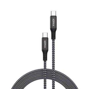 IDMIX L09CC 2m 5A Max PD USB-C / Type-C to Type-C Fast Charging Data Cable(Grey)