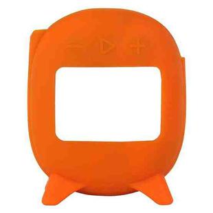 For JBL Clip 4 Bluetooth Speaker Silicone Case Protective Case(Orange)
