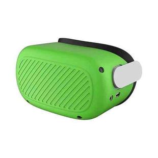 VR Glasses Silicone Waterproof Dust-Proof And Fall-Proof Protective Shell For Oculus Quest2(Luminous Green)