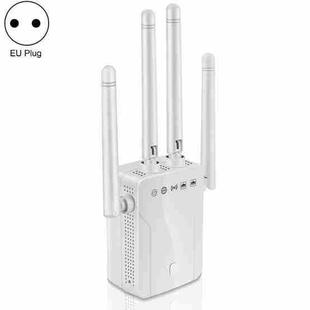 M-95B 300M Repeater WiFi Booster Wireless Signal Expansion Amplifier(White - EU Plug)