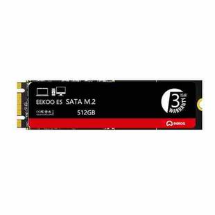 Eekoo E5 M.2 SATA Solid State Drives for Desktops / Laptops, Capacity: 512G