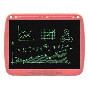 15inch Charging Tablet Doodle Message Double Writing Board LCD Children Drawing Board, Specification: Monochrome Lines (Pink) 