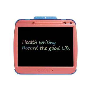 9 Inch Charging LCD Copy Writing Panel Transparent Electronic Writing Board, Specification: Colorful Lines (Pink)